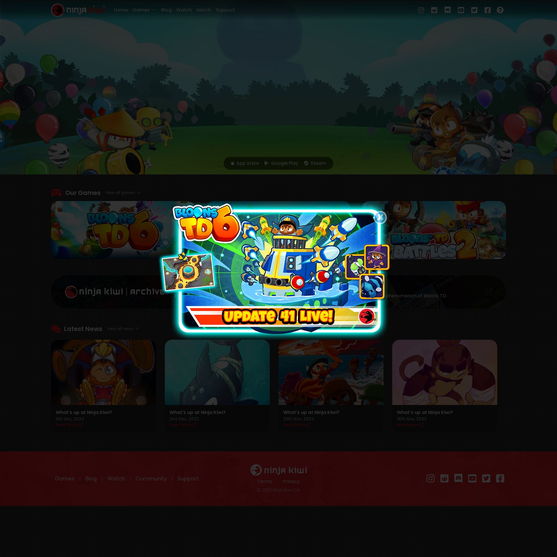 Ninja Kiwi Creators of awesome free online games AlternativeTo