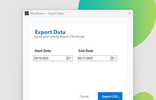 WorkPulse screenshot 2