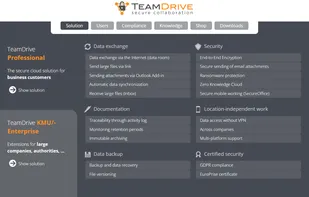 A strong solution for firms, companies and private use. A solution for nearly any usecase.