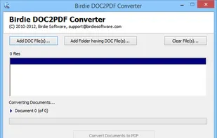 Birdie DOC to PDF Converter screenshot 1