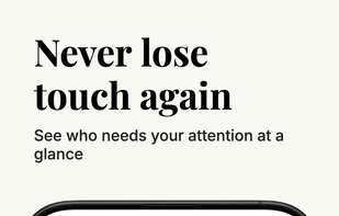 Reach - Personal CRM screenshot 1