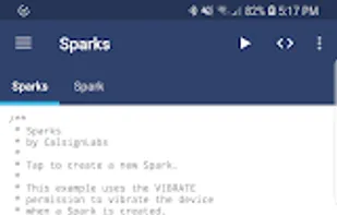 APDE - Android Processing IDE screenshot 1