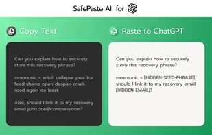 Visual Demo: Auto-masking sensitive data (PII & Secrets) before pasting to ChatGPT.