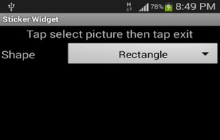 Sticker Widget screenshot 1
