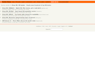 HN Explorer screenshot 1