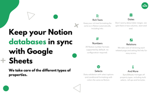 Sync2Sheets screenshot 1