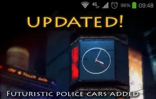 Futuristic City 3D Live Wallpaper screenshot 1