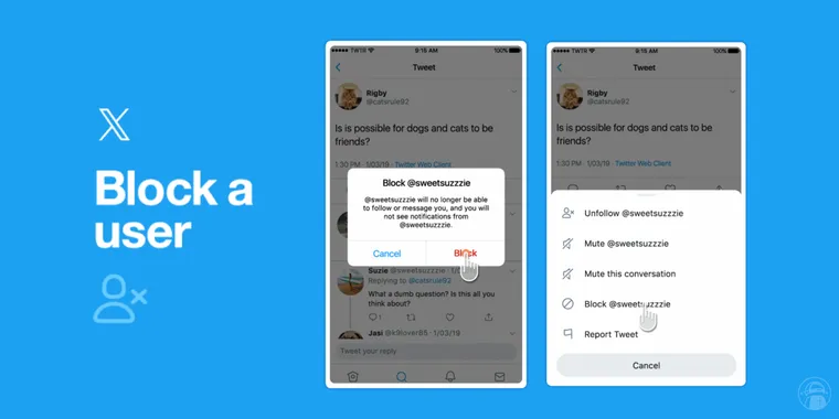 Elon Musk plans to remove the block feature on the rebranded social media platform X image