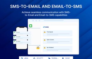 Seamlessly connect and stay informed anywhere. Receive and respond to incoming messages from your phone to email & vice versa, ensuring responsiveness and real-time communication
on-the-go.