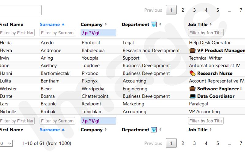 DataTables Alternatives Page 2 AlternativeTo