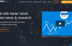 Benzinga Pro screenshot 1