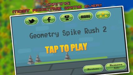 Geometry Spike Rush screenshot 1
