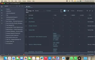 Database views (bases)
