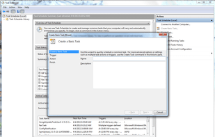 Creating a basic task