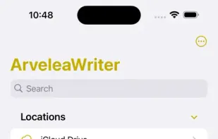 ArveleaWriter screenshot 2