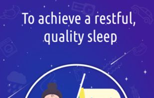 To achieve a restful quality sleep. Meditation, Relax & Sleep; Concentration & word
