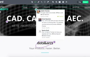 Visual feedback and bug tracking