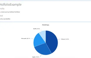 Holfolio screenshot 1