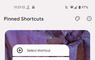 Pinned Shortcuts screenshot 1