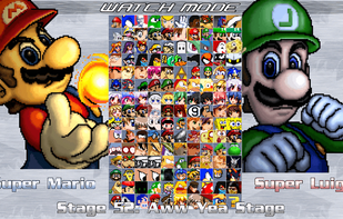 Character selection screen