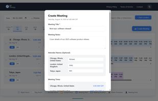 EZ Timezones screenshot 1