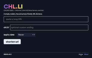 chl.li user interface
