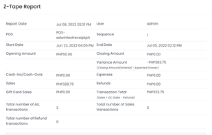 Tagrain POS screenshot 1