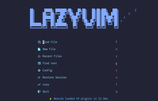 LazyVim screenshot 1