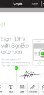 SignBox screenshot 2