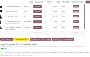 Auto generated build showing sharing widgets