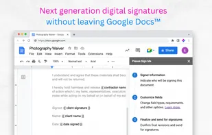 Please Sign Me screenshot 1
