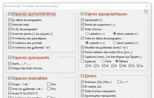 Grammalecte screenshot 1