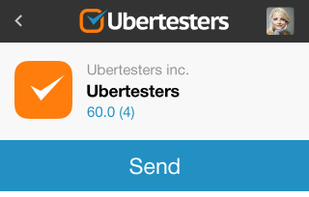 Bug Submission process on a mobile device