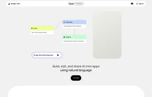 Google Opal screenshot 2