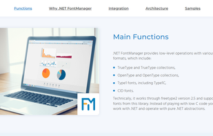 .NET FontManager screenshot 1