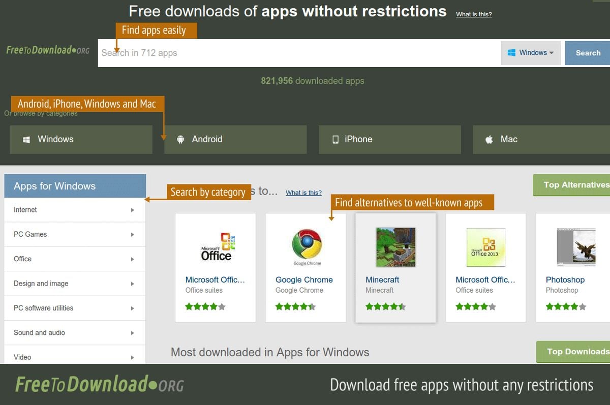 Free To Download Alternatives Top 10 Software Download Services