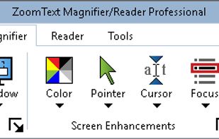Zoomtext screenshot 1