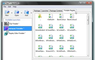 Portable Registry Tab