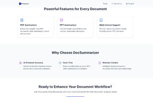 DocSummarizer screenshot 2