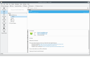 KMail screenshot 1