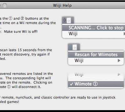 how to use darwiinremote for mac