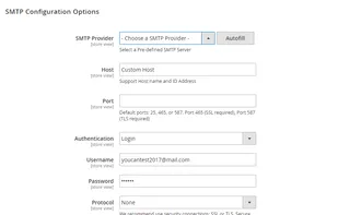 Magento 2 SMTP Extension screenshot 1
