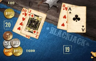 Gold Rush Blackjack screenshot 2