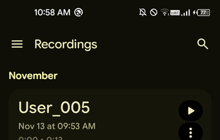 RecordMaster screenshot 1