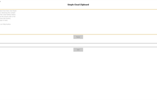 Simple Cloud Clipboard screenshot 1