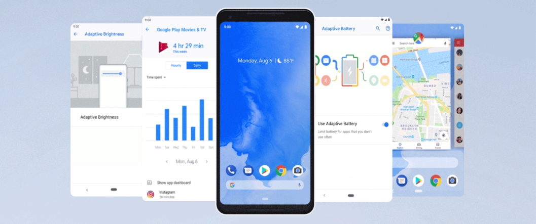 Android 9.0 P's final name is Pie, now available on Pixel phones