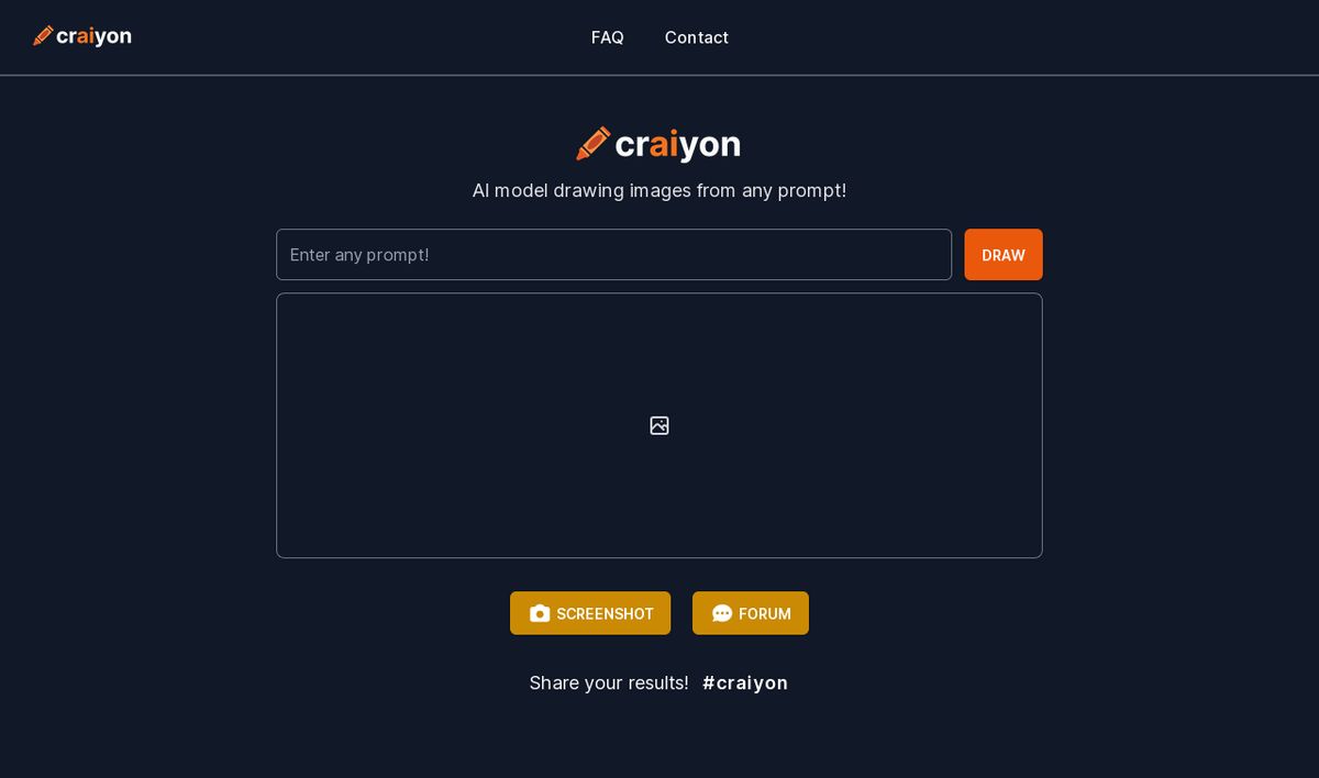 craiyon ai painting generator