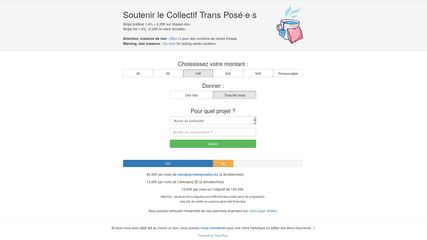 Index of a website using Trans Pay.