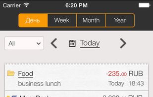 Finance control screenshot 2