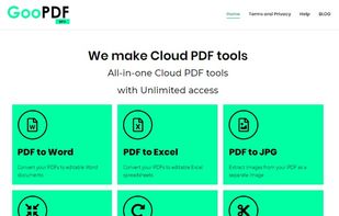 GooPDF screenshot 1
